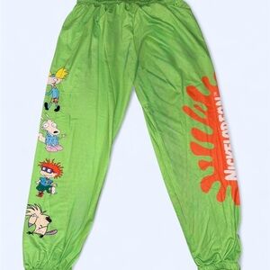 Women’s Neon Orange 🧡Slime Joggers w/ Graphic Design Size XXL ~ NEW, NEVER WORN